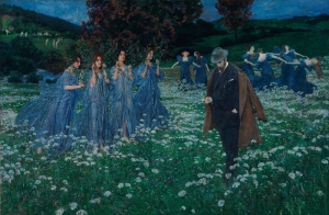 Maximilian Lenz Bi Dünya Yağlı Boya Sanat Kanvas Tablo