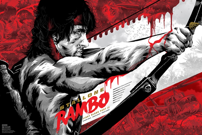 Rambo İllustrasyon Tablo | ARTTABLO