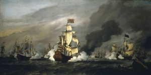 Savaş Gemileri Deniz Tekneler 2 İç Mekan Sanat Kanvas Tablo